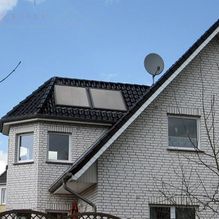 Neubau mit Solarthermie